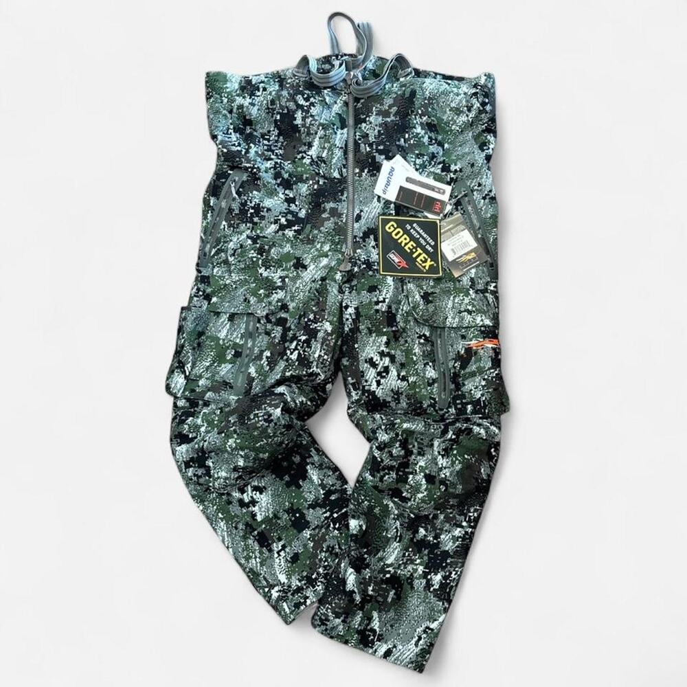 NWTSitka Gear Incinerator Bib BG Forest Pants Optifade ElevatedGore-Tex Men’s XL